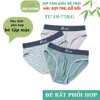 Set 3 SỊP TAM GIÁC BÉ TRAI GEE cho mọi lứa tuổi cân nặng 10-75kg,vài gỗ sồi mềm mịn thoáng mát bé mặc thoải mái.