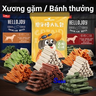 Xương gặm sạch răng cho chó Hellojoy, bánh thưởng cho Chó