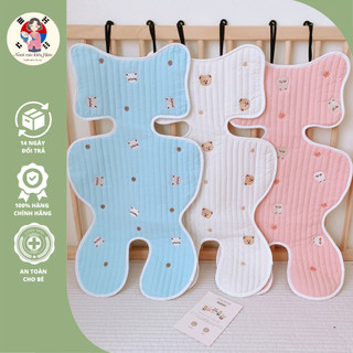 Nệm Lót Xe Đẩy Monona Đa Năng Hàn Quốc Và Nệm Lót Xe Monona Tấm lót xe đẩy 3D cho bé