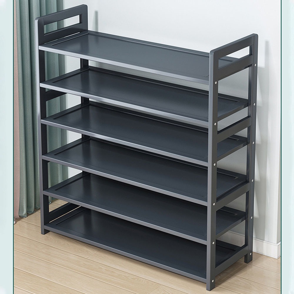 Kệ để đồ gỗ tre nhiều tầng , kệ để giầy dép thông dụng - giá sắp xếp đồ bằng gỗ tre tiện dụng
