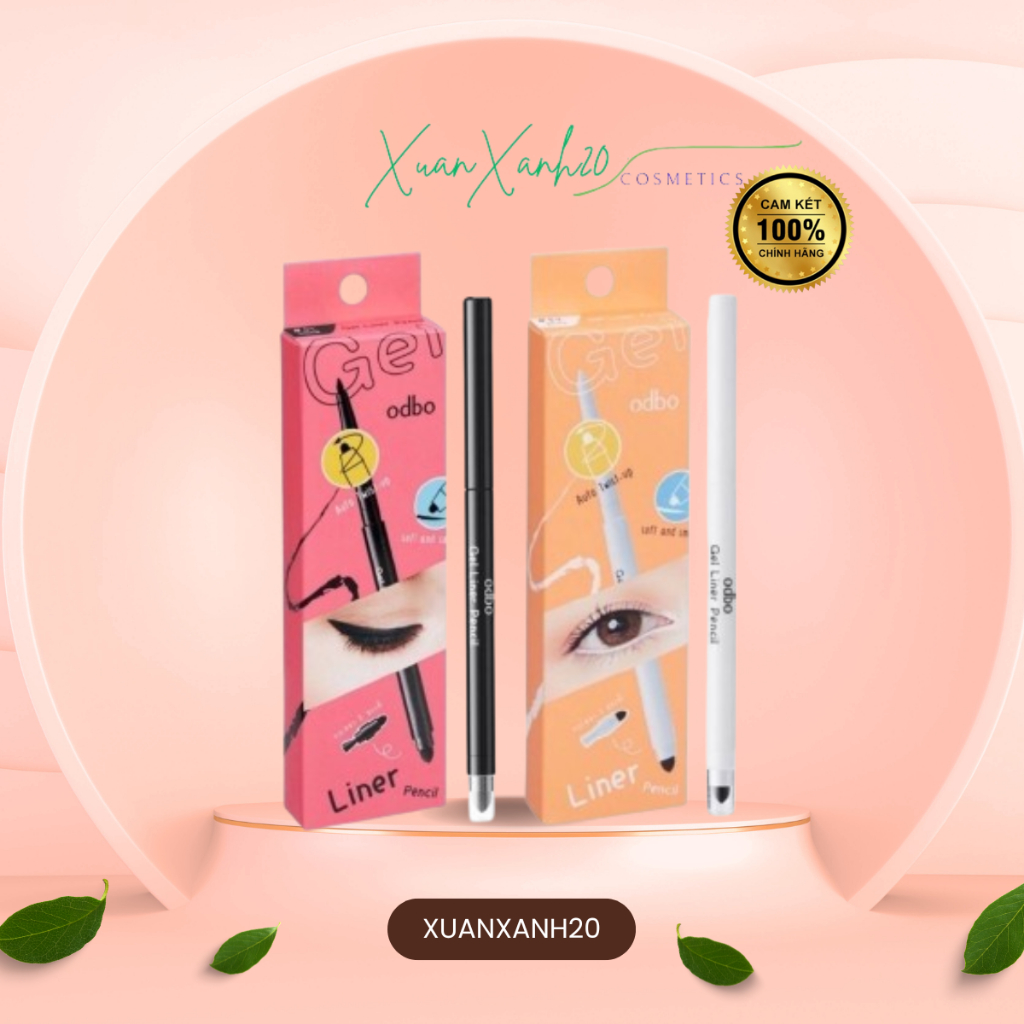 KẺ MẮT DẠNG GEL CHỐNG NƯỚC TRẮNG ĐEN - Gel Liner Pencil
