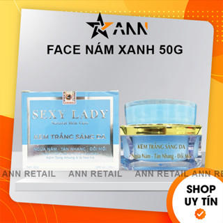 [Chính hãng] Kem Face Nám Sexy Lady Hà Kiều Anh Shop Trắng Sáng Da Phiên Bản Mới Hộp Xanh