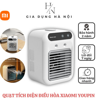 Quạt Tích Điện Điều Hoà Mini Xiaomi Youpin 3Life 500ml - 2 Tốc Độ Gió Chế Độ Phun Nước Ướt Làm Mát - Bảo Hành 2 Năm