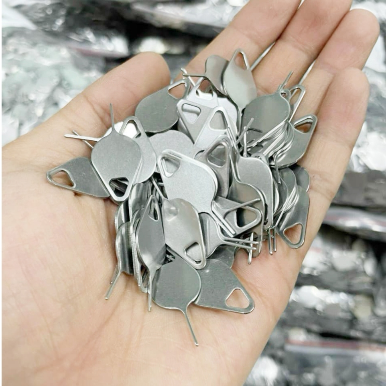 Set 50-100c Que Chọc Sim Bằng Inox
