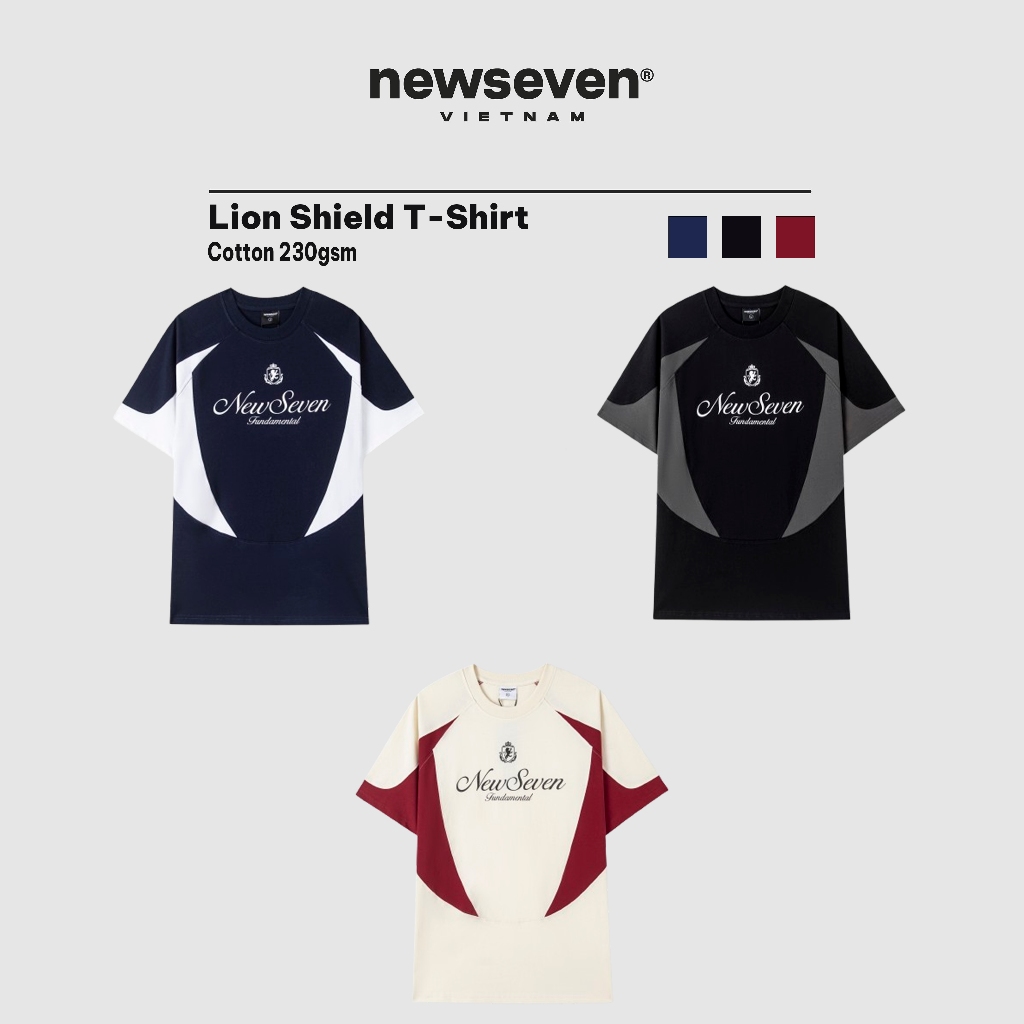 Áo Thun NEWSEVEN Lion Shield T-Shirt AT.315