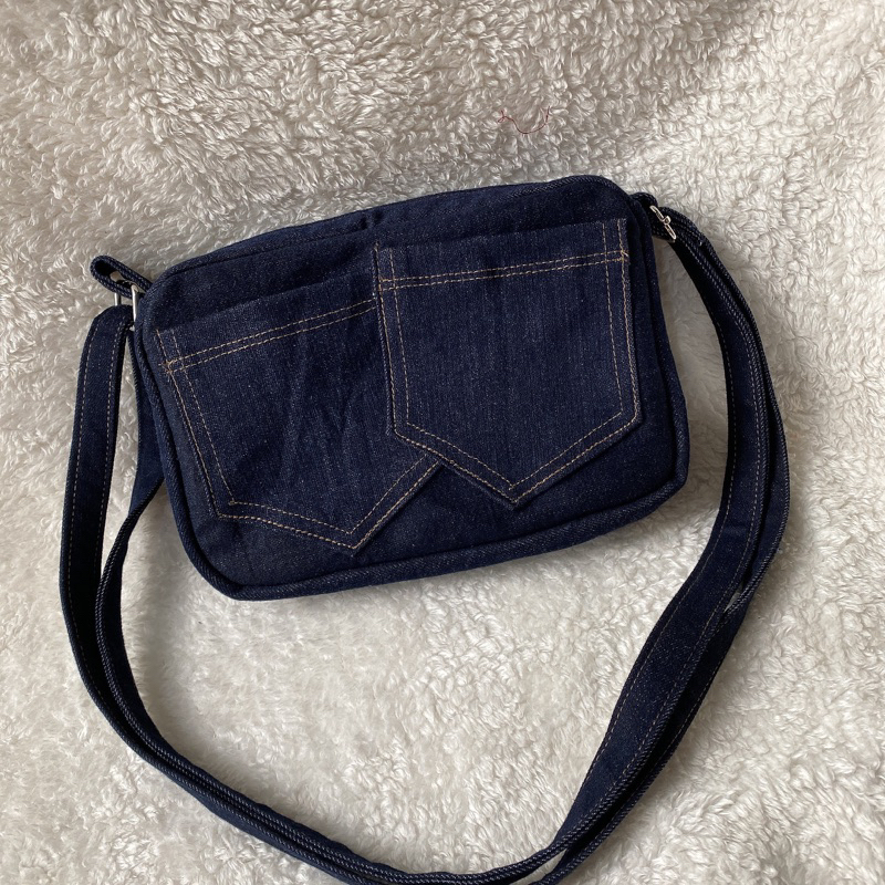 Túi đeo vai jeans/ đeo chéo vải bò/ túi jeans