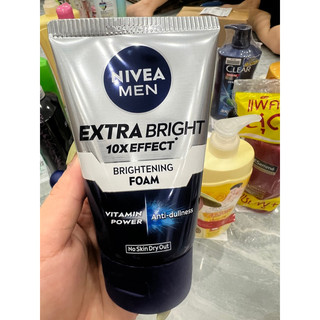 [ Chính hãng ] Sữa rửa mặt sáng da kiểm soát nhờn Nivea Men  100g xanh