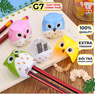 Gọt chì, chuốt chì cú mèo cute dễ thương