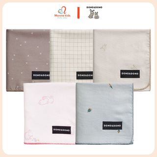 Chăn cotton sợi tre 4 mùa Dono & Dono 106x106cm cho bé, mền đắp trẻ em thoáng mát - Monnie Kids