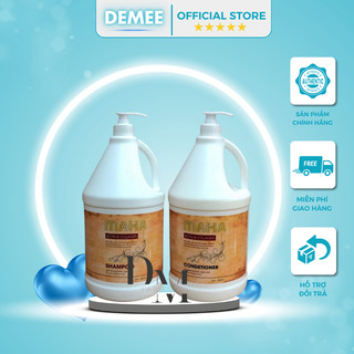 Cặp Gội - Xả Maka và Bưởi Phục Hồi Kích Thích Mọc Tóc dành cho Salon 5000ML