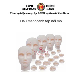 Đầu manocanh tập nối mi, massage phun xăm,  mềm ,Đầu Manocanh có thể tháo rời mắt môi Học Phun Xăm