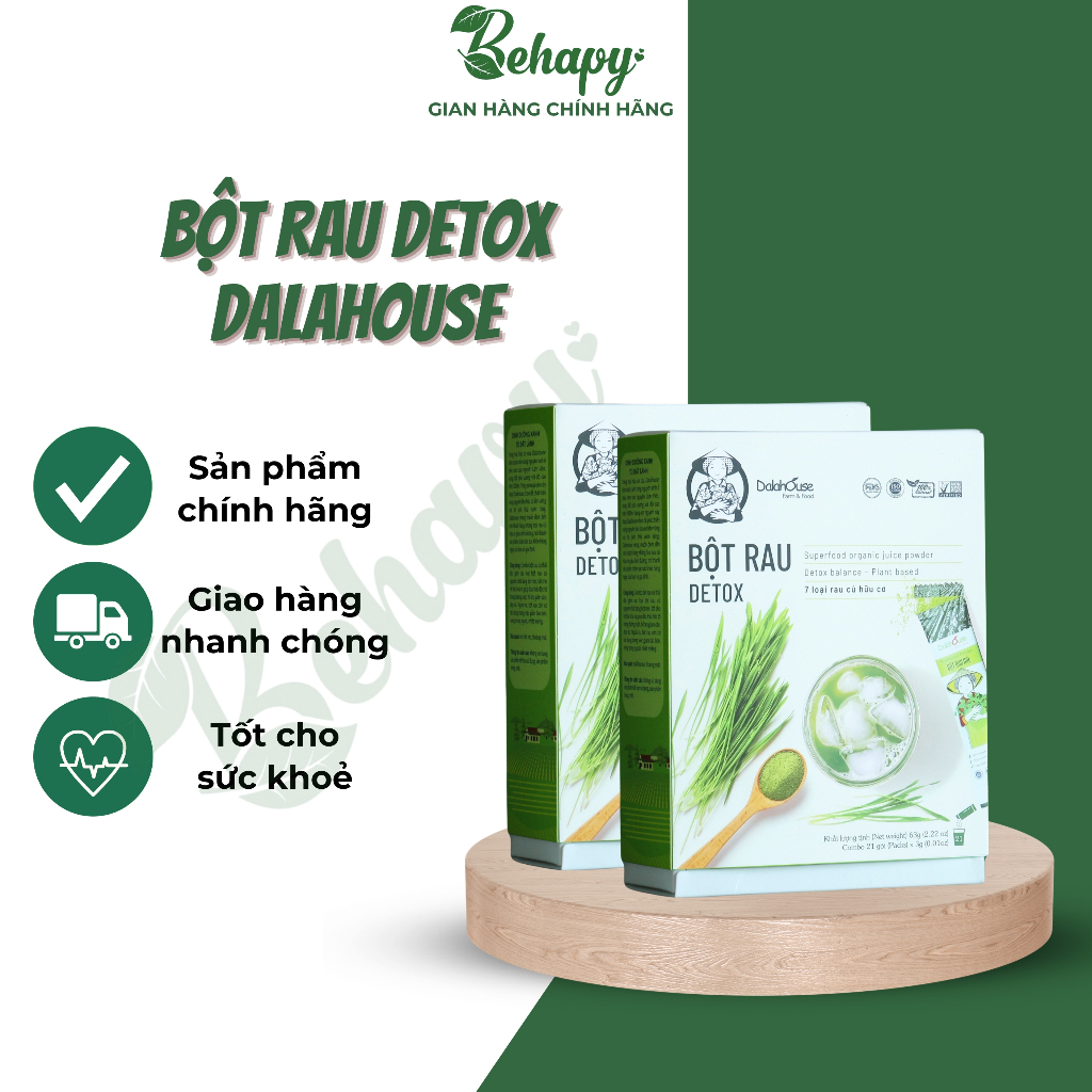 Bột rau Detox Dalahouse