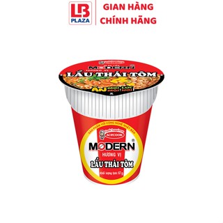 Mì Modern lẩu Thái tôm ly 67g ngon, tiện lợi