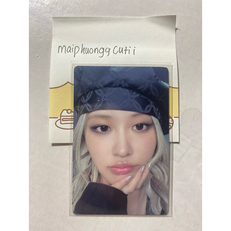 [chính hãng] card off 100% rosé,KHÔNG df