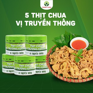 Combo 5 Hộp Thịt Chua Truyền Thống Trường Foods 180g/Hộp - Chi Nhánh Hà Nội