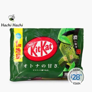 Bánh Kitkat trà xanh Nhật Bản 124.3g (11.3g x 11 cái) - Hachi Hachi Japan Shop