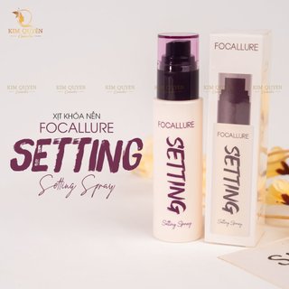 Xịt Khoáng Trang Điểm Focallure Cấp Ẩm Chống Nhòe Kiềm Dầu Lâu Trôi 65g