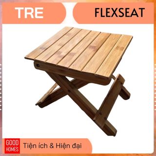Ghế gỗ tre gấp gọn