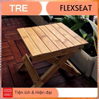 Ghế gỗ tre gấp gọn