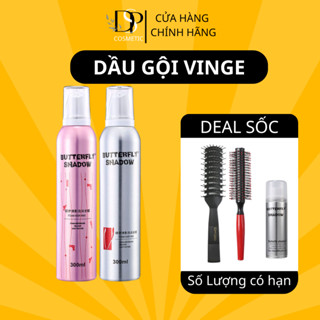  Gôm mềm giữ nếp tóc BUTTERFLY SHADOW 300ML keo bọt dạng mềm tạo kiểu và uốn xoăn tự nhiên bồng bềnh 