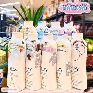 Sữa tắm Olay dưỡng da nhiều mùi hương 650ml