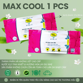 Combo 40 cái khăn ướt Max Cool, vải Alex