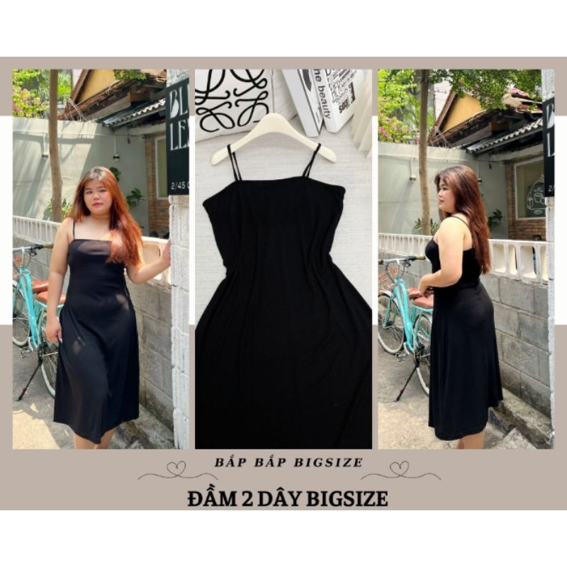 ĐẦM BIGSIZE 2 DÂY BASIC