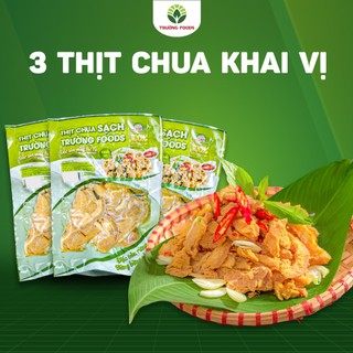 Combo 3 thịt chua khai vị trường foods 100g/gói - chi nhánh tp. hồ chí minh