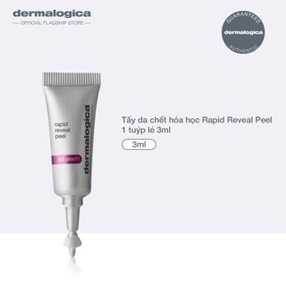 (Phiên bản dùng thử) Tẩy da chết hoá học Dermalogica Rapid reveal peel,  làm mượt, làm sáng da (1 tuýp lẻ 3ml)