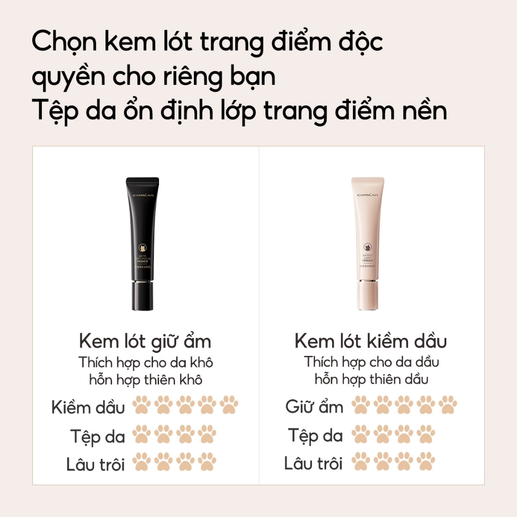 Combo mini Carslan kem nền và phấn phủ trang điểm kiểm soát dầu phiên bản mini 5g | BigBuy360 - bigbuy360.vn