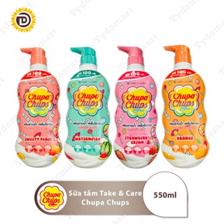 Sữa Tắm Take & Care Chupa Chups Thái Lan 550ml/ Chai Làm Sạch Và Mềm Mại Cho Da