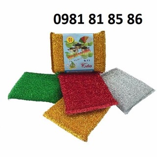 Miếng rửa chén kim tuyến - Màu ngẫu nhiên