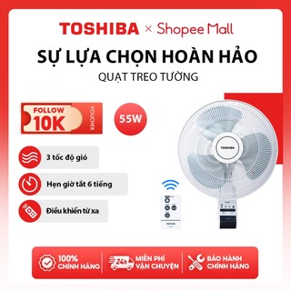 |Freeship + Hỏa Tốc| Quạt treo tường Toshiba F-WSA20(H)VN - Hàng chính hãng, bảo hành 12 tháng