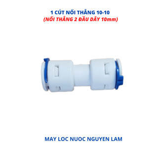 Cút Nối Thẳng Dây 10mm - (Dùng Cho Máy Lọc Nước, Máy Phun Sương)