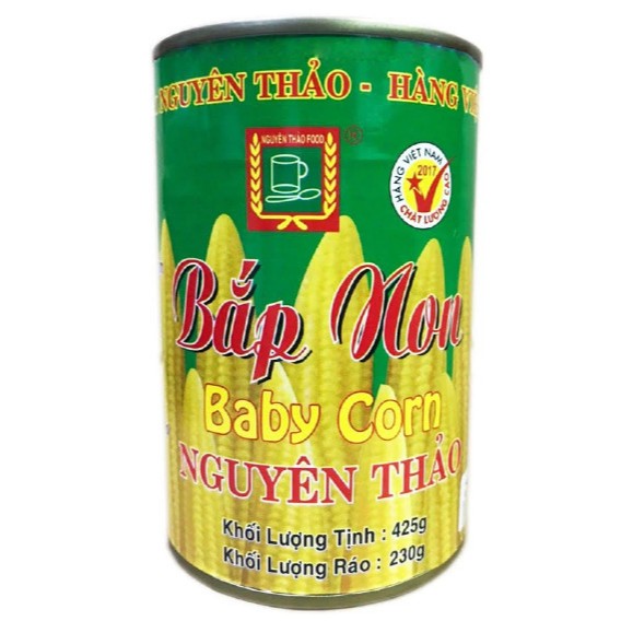 Bắp non baby corn 425g