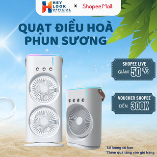 Quạt điều hòa tích điện, phun sương MLA3 và MLA3PL, Hàng chính hãng, BH 12 tháng GODWELL