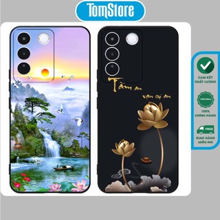 Ốp lưng Vivo V27e tpu dẻo in hình thư pháp,câu nói hay,ý nghĩa