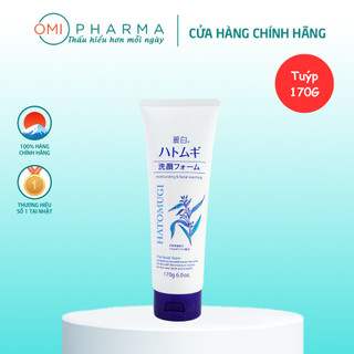 Sữa Rửa Mặt Dưỡng Ẩm & Làm Sáng Da Hatomugi The Facial Foam (170g)