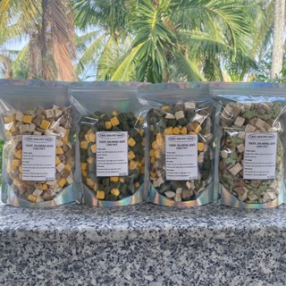 Thịt sấy khô Mix hỗn hợp cho thú cưng 200gr, Thức ăn gói mix cho chó mèo