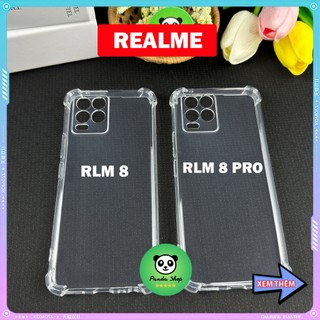 Ốp Realme 8 / 8 PRO Bảo Vệ Cam, Chống Sốc, Trong Suốt, Silicon