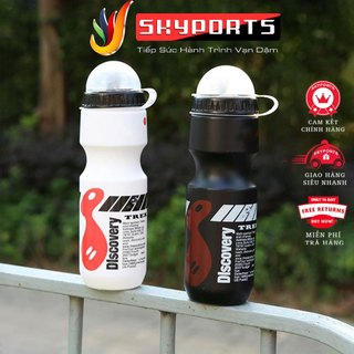 Bình nước xe đạp Thể Thao 650ml Chất liệu Nhựa PE an toàn