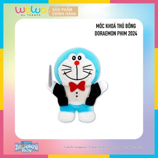  Móc khoá Gấu bông Doraemon Movie 2024 10cm Móc khoá Cute Xe máy Túi xách Balo Hoạt hình - Chính hãng từ WOWO by TAGGER 