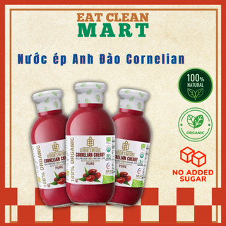Nước Ép Trái Cây 100% Hữu Cơ Anh Đào Cornelian- ORGANIC Pure Cornelian Cherry Juice - 300ml & 750ml