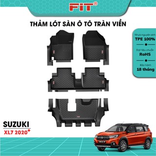 Thảm lót sàn ô tô Suzuki XL7 2020 - 2024 tràn viền bậc cửa đúc khuôn sàn xe nhựa TPE nguyên sinh