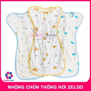 Nhộng Chũn Thông Hơi Manny Cho Bé Từ Sơ Sinh, Nhộng Sợi Tre Thông Hơi Thoáng Mát, Kháng Khuẩn, Mềm Mại Thấm Hút