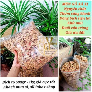 1kg-500gr Mùn gỗ xá xị ngọc am khử mùi xua đuổi côn trùng, mùn gỗ xông nhà, dăm bào vụn gỗ bột gỗ thơm. Gỗ Thơm Yuleen