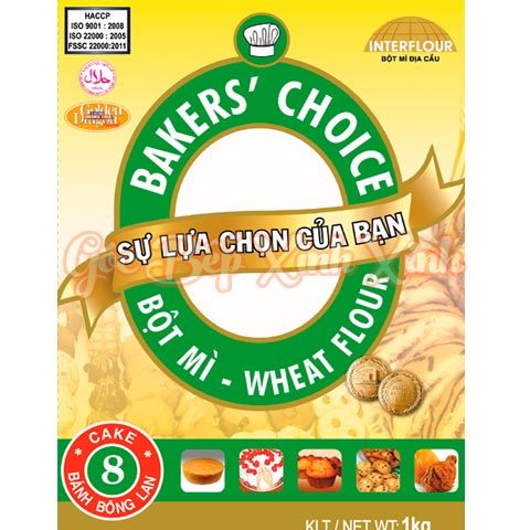 Bột mì bakers choice số 8