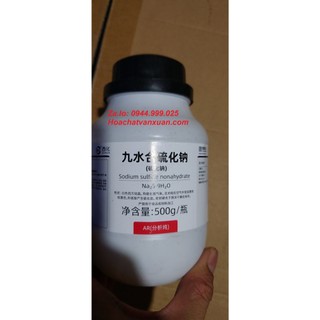 Chất Na2S .9H2O lọ 500g CAS 1313-84-4 sodium sulfide nonahydrate natri sulfide