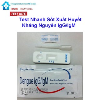 Test Nhanh Sốt Xuất Huyết Kháng Nguyên Dengue IgG/IgM