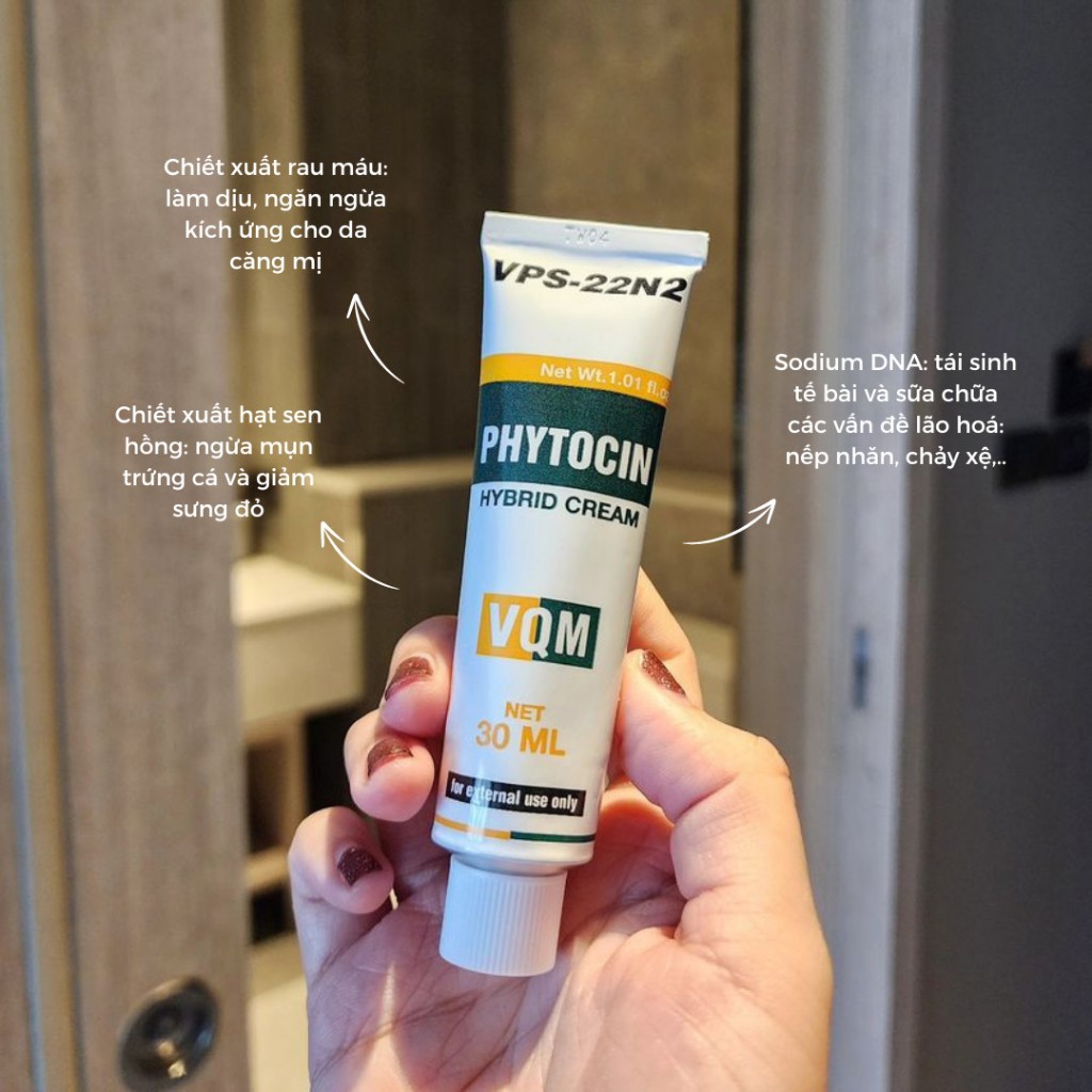 Phytocin Hybrid Cream Kem phục hồi da